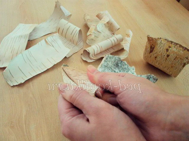 Панно з берести своїми руками