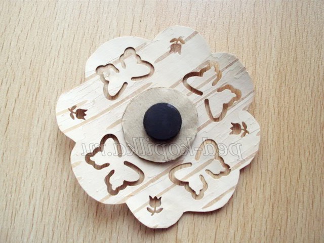 Сувенір-магніт із берести. Майстер-клас