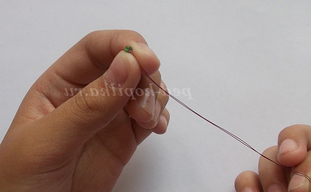 Дерево з бісеру. Майстер-клас Фото 6