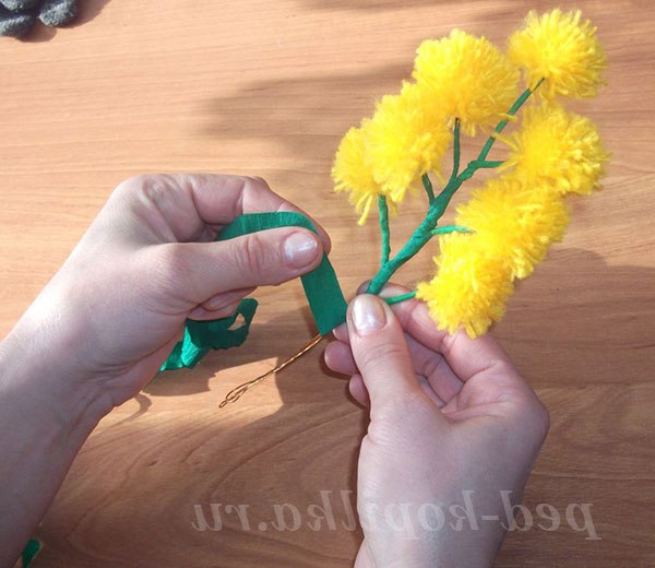 Мімоза своїми руками