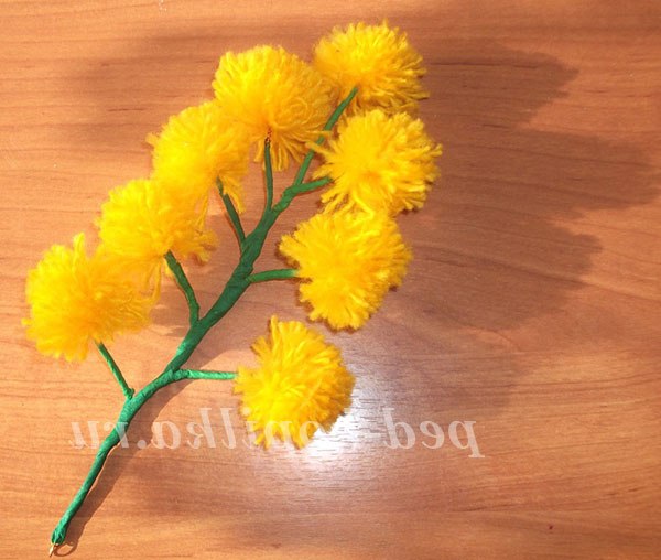 Мімоза своїми руками