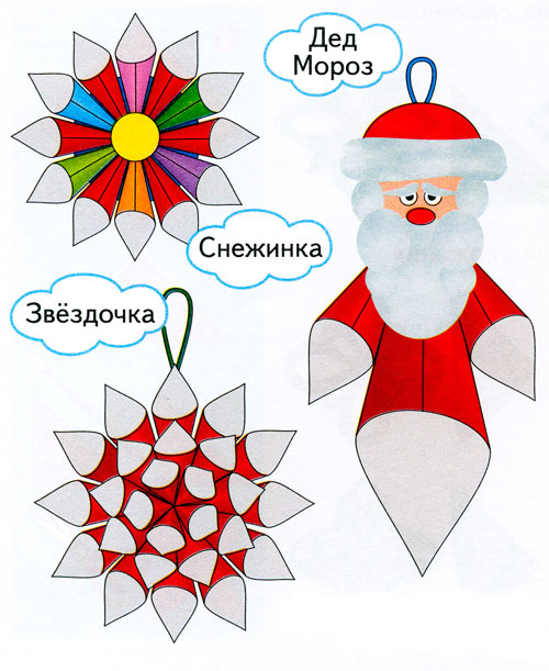 зимові вироби своїми руками