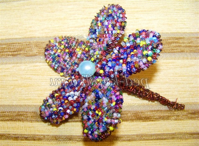 Квіткова композиція в техніці ганутель. Майстер-клас