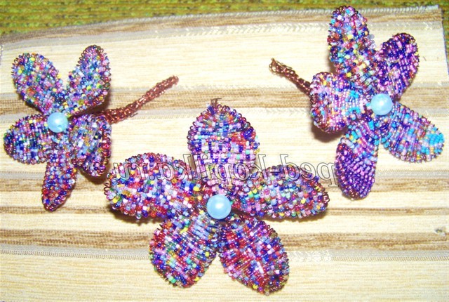 Квіткова композиція в техніці ганутель. Майстер-клас