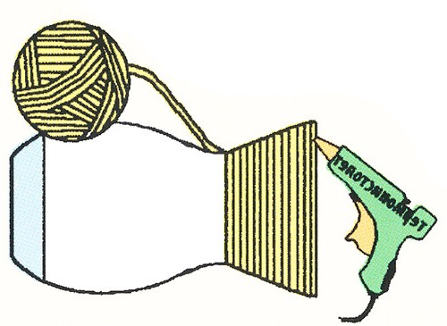 вазочка своїми руками