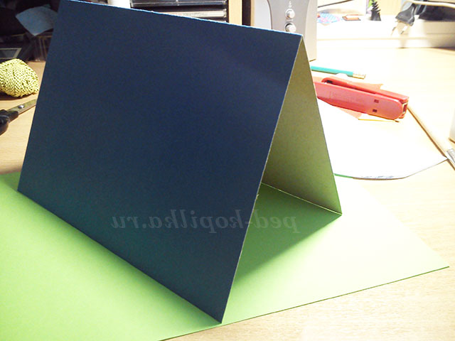 Об'ємна листівка своїми руками