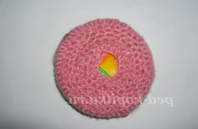 Гриб боровик. В'язання гачком