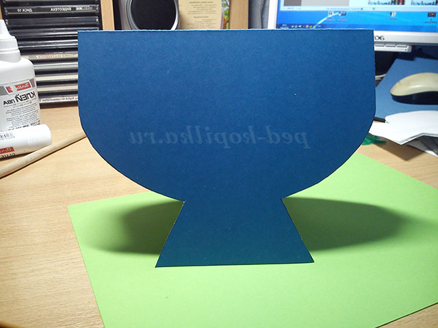 Об'ємна листівка своїми руками