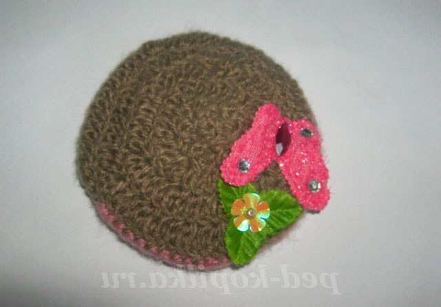 Гриб боровик. В'язання гачком