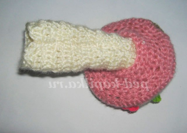 Гриб боровик. В'язання гачком