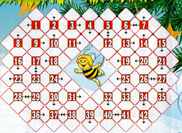 кросворд від бджілки Майї