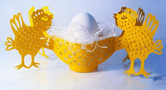 Великодні курчата своїми руками