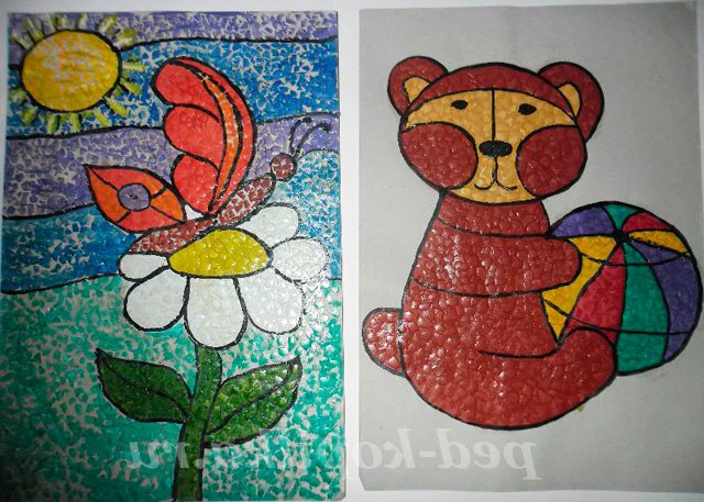 Мозаїка з яєчної шкаралупи