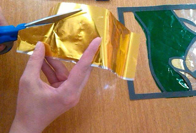Вироби з паперу в техніці вітраж