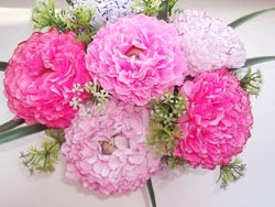 Букет піонів з цукерок своїми руками