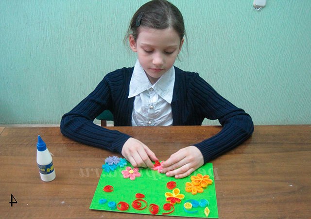 Квіллінг. Квіти