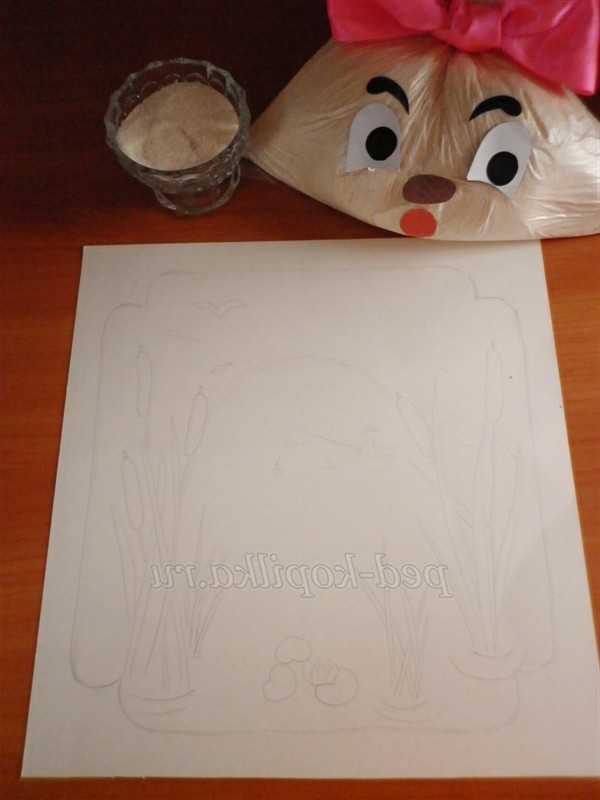 Малювання манною крупою. Майстер-клас