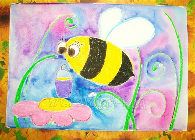 Малювання бджілки. Майстер-клас Малювання бджілки. Майстер-клас