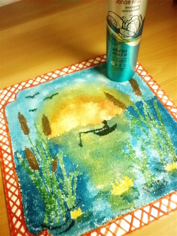 Малювання манною крупою. Майстер-клас