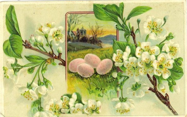 привітання з Великоднем