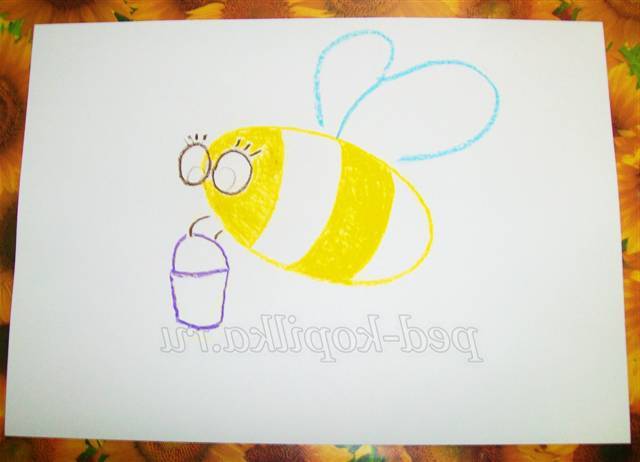 Малювання бджілки. Майстер-клас Малювання бджілки. Майстер-клас