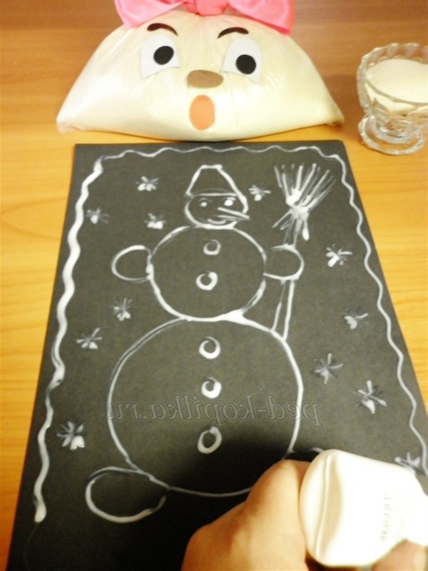 Малювання манною крупою. Майстер-клас