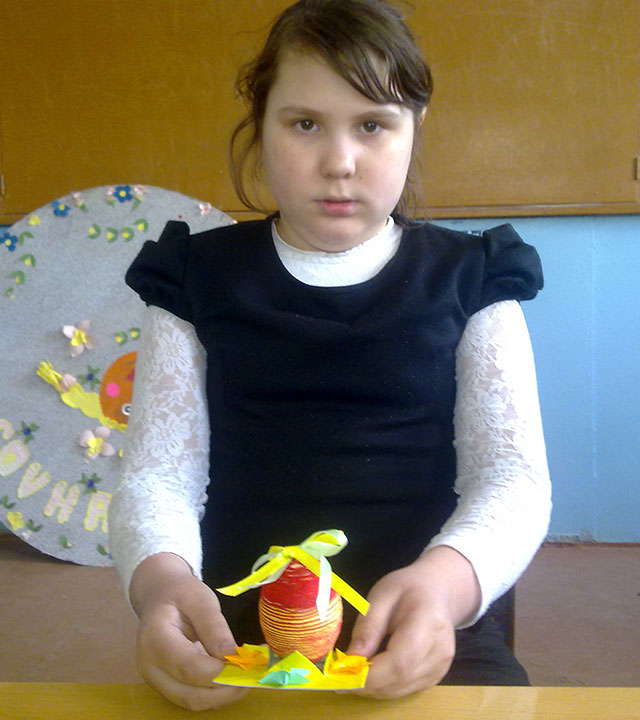 Прикрашання Великоднього яйця