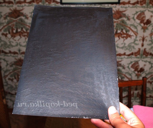 Граттаж. Майстер-клас