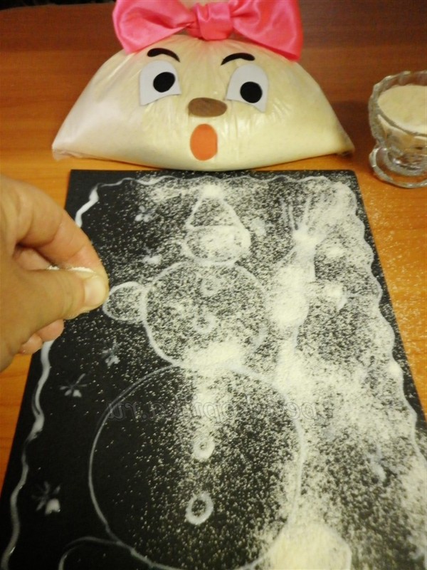 Малювання манною крупою. Майстер-клас