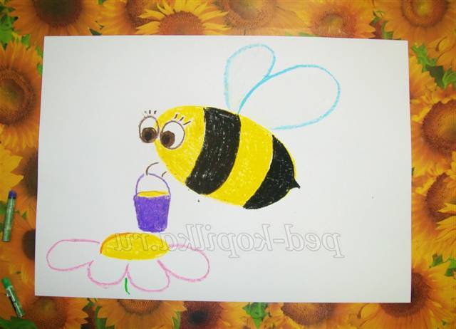 Малювання бджілки. Майстер-клас Малювання бджілки. Майстер-клас