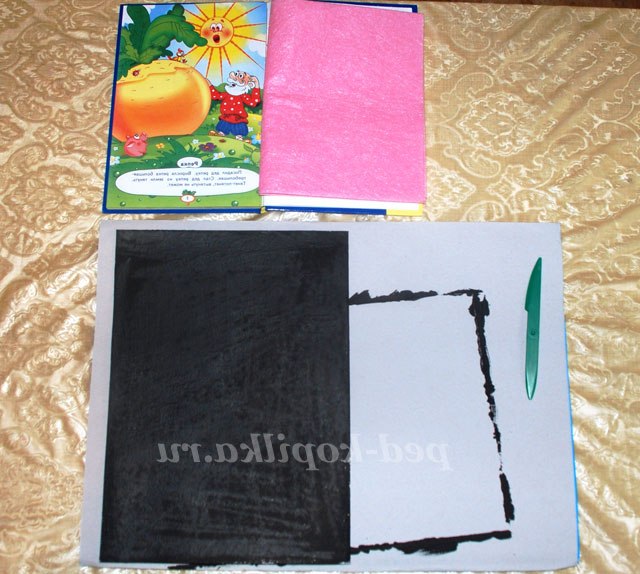 Граттаж. Майстер-клас