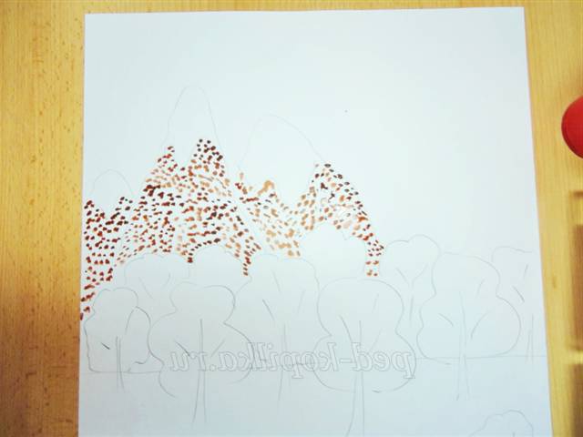 заняття з малювання на тему Осінь заняття з малювання на тему Осінь