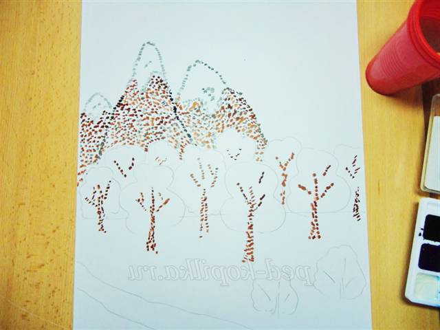 заняття з малювання на тему Осінь заняття з малювання на тему Осінь