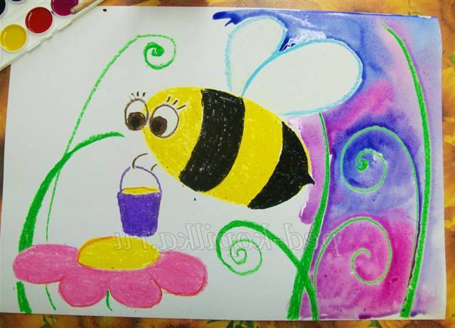 Малювання бджілки. Майстер-клас Малювання бджілки. Майстер-клас