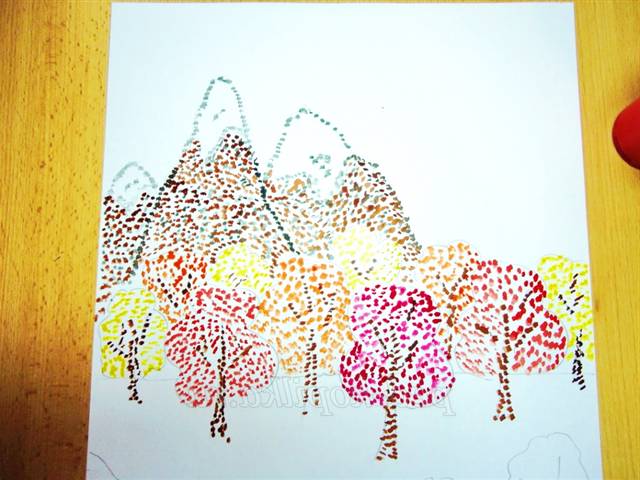 заняття з малювання на тему Осінь заняття з малювання на тему Осінь