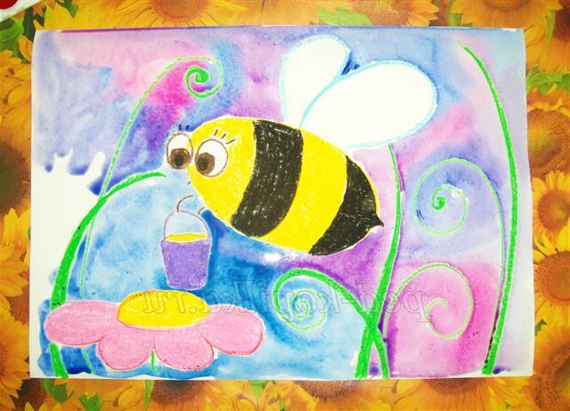 Малювання бджілки. Майстер-клас Малювання бджілки. Майстер-клас