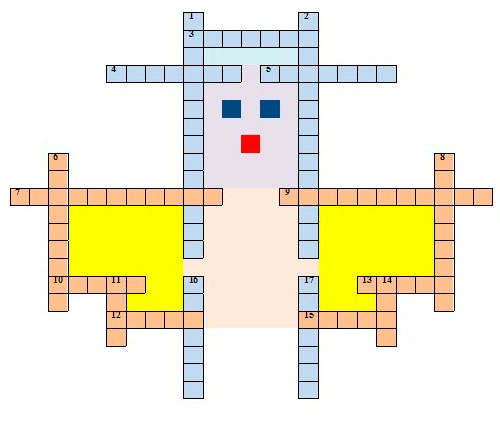Кросворд з геометрії для 7-8 класу