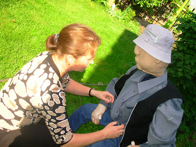 Садова фігура своїми руками. Майстер-клас