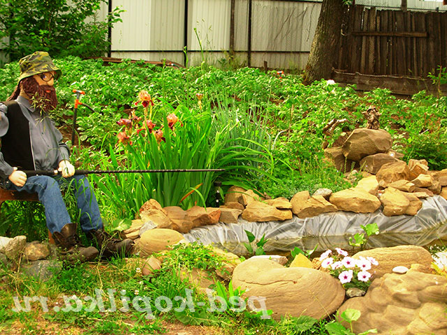 Садова фігура своїми руками. Майстер-клас