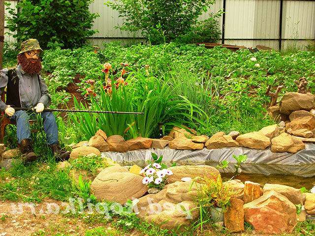 Садова фігура своїми руками. Майстер-клас