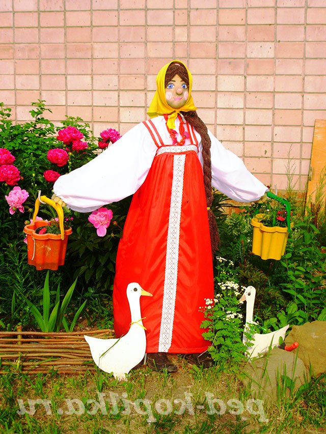 Садова фігура своїми руками. Майстер-клас