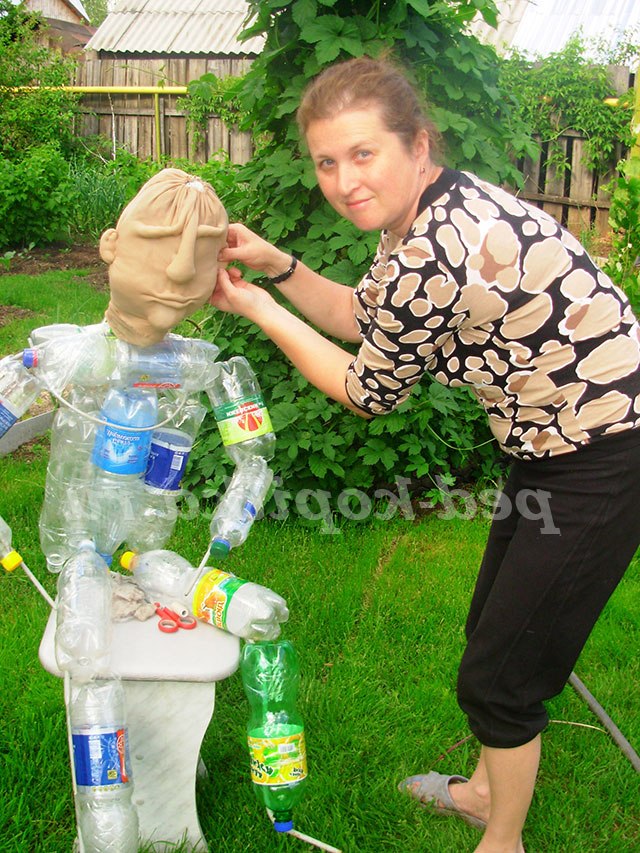 Садова фігура своїми руками. Майстер-клас