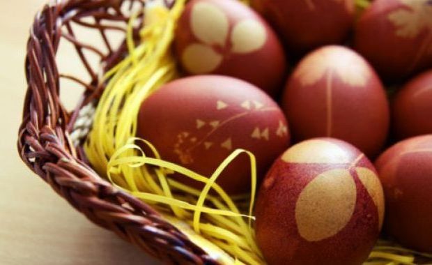 фарбовані яйця