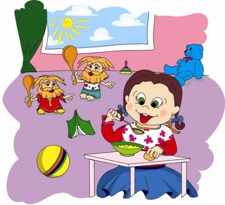 Домовята і каша