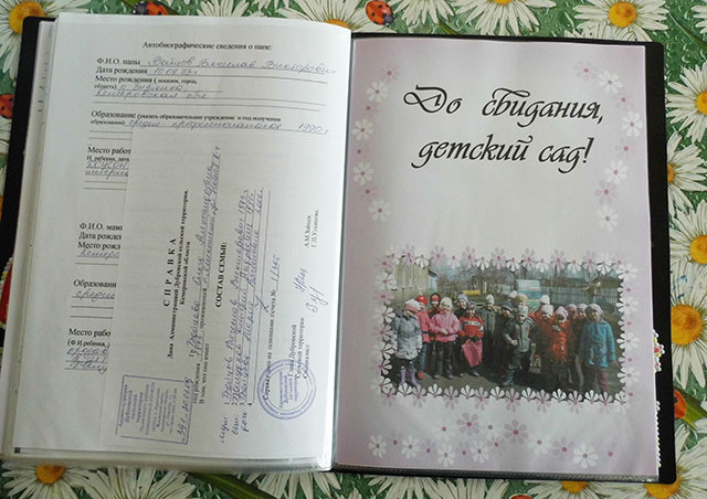 Портфоліо випускника дитячого садка