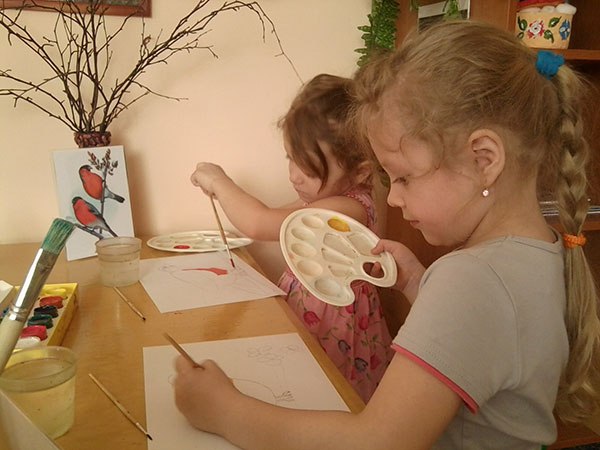 Заняття в ізостудії