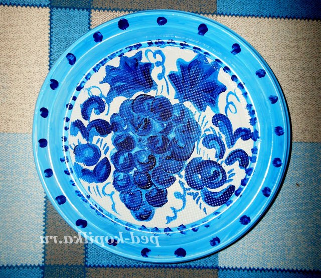 Гжельская розпис. Майстер-клас