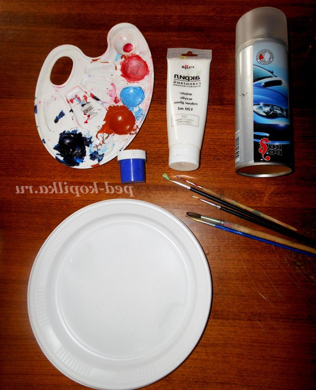 Гжельская розпис. Майстер-клас