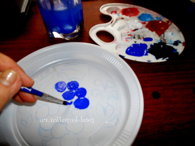 Гжельская розпис. Майстер-клас