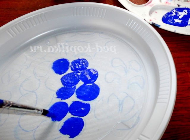 Гжельская розпис. Майстер-клас